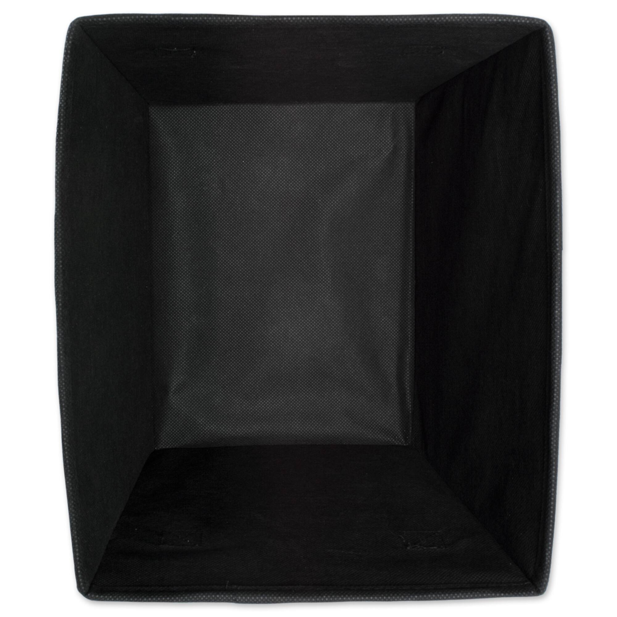 DII® Black Marble Trapezoid Mixed Laundy Bin Set, 4ct.